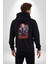 Slipknot Korku Film Kadın Erkek Siyah Kapüşonlu Fermuarlı Baskılı Hırka Sweatshirt 2