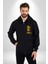Dahmer Dizi Kadın Erkek Siyah Kapüşonlu Fermuarlı Baskılı Hırka Sweatshirt 3