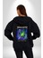 Megadeth Heavy Metal Kadın Erkek Siyah Kapüşonlu Fermuarlı Baskılı Hırka Sweatshirt 2