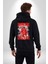 Anime Kaede Rukawa Basketbol Karakteri Kadın Erkek Siyah Kapüşonlu Fermuarlı Baskılı Hırka Sweatshirt 4