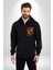 Donovan Mitchell Basketbol Karikatür Kadın Erkek Siyah Kapüşonlu Fermuarlı Baskılı Hırka Sweatshirt 1