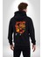 Donovan Mitchell Basketbol Karikatür Kadın Erkek Siyah Kapüşonlu Fermuarlı Baskılı Hırka Sweatshirt 2