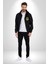 Cobra Kai Karete Çocuk Yılan Logo Dizi Kadın Erkek Siyah Kapüşonlu Fermuarlı Baskılı Hırka Sweatshirt 5
