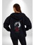 Batman Superman Dawn Of Justice Film Karakterleri Kadın Erkek Siyah Kapüşonlu Fermuarlı Baskılı Hırka Sweatshirt 2