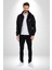 Renkli At Koşu Kadın Erkek Siyah Renk Kapüşonlu Kanguru Cepli Fermuarlı Pamuklu Oversize Dijital Baskılı Hırka Sweatshirt 4