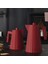 Plisse Elektrikli Kettle 1 L Kırmızı 2