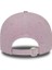 New York Yankees Kadın Bubble Stitch Siyah 9FORTY Pastel Mor Ayarlanabilir Şapka 3
