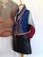 Smart Casual Çizgili Çok Renkli Çift Yönlü Giyilen El Örgüsü Ceket Hırka 2