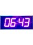 Sanec Dijital LED Duvar ve Masa Saati Derece ve Nem - Mor (Kasa Ölçüsü: 16X40 Cm) 1