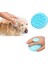 Hazneli Silikon Başlıklı Kedi Köpek Yıkama Fırçası 2
