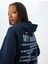 Arkası Baskılı Sweatshirt Kapüşonlu Şardonlu Rahat Kalıp 1
