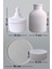 Tekno Trust Minimal Beyaz Beton Dekoratif Set. Vazo, Sunum Tepsisi, Kapaklı Kutu, Mini Mumluk ve Mini Çiçeklik 5