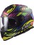 Storm 2 Power Mat Siyah-Gökkuşağı Kask 1