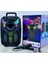 LED Işıklı Mikrofonlu Karaoke Hoparlör Kablosuz Bluetooth Speaker 4
