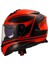 Storm 2 Dodger Mat Siyah-Neon Turuncu Kask 2