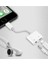 Apple Iphone Lightning Ios Şarj ve Aux Çevirici Kulaklık ve Şarj 3