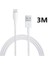 3 Metre Ios Şarj Kablosu Iphone Lightning Şarj ve Data Kablosu 1