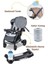 Babycare Combo Maxi Pro Çift Yönlü Bebek Arabası Gri 2