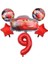 Pullu Şeffaf Balonlu Yarış Arabası Temalı Balon Seti The Cars Movie Balloon Set 1