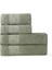 Jakarlı Havlu Set 4 Lü 70*140 cm 2 Adet 50*90 cm 2 Adet Yeşil 1