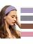 Set Women Striped Wide Headband Women Hair Non-Slip Wrap Elastic Fashion Headband Exercise Yoga Running Headband Women Hair Accessories (Yurt Dışından) 1