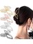 Butterfly Claw Clip Metal Hair Clip 4.3 Inch Gold Hair Clip Women's Non-Slip Cute Hair Clip Fashion Hair Shark Accessories (Butterfly) (Yurt Dışından) 2