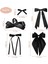 10PCS Silk Satin Bow Hair Clips Long Black Ribbon Hair Clips Women Large Bow Cute Hair Clips Aesthetic Hair Accessories For Women Girls (Yurt Dışından) 2