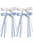 Women's Hairpins Tassel Ribbon Bow Long Tail Clip Girls Solid Color Accessories Hairpin Claw Bow (Yurt Dışından) 1