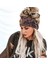 Women's Wide Headband Bohemian Bandeau Headband Exercise Headband Elastic Non-Slip Hairband 4 Pack (Fashion) (Yurt Dışından) 4