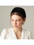 Womens Black Wide Headband Bohemian Headband Thick Band Teeth Large Headband Womens Hair Turban Hairband Hair Accessories (Yurt Dışından) 3