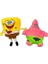 Sünger Bob ve Patrick 2li Sponge Bob Peluş Oyuncak Orijinal Sünger Bob ve Patrick 2li 2