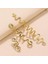 18 Pieces Of Hair Accessories Loc Hair Accessories Women's Braid Long Hair Lock Beads Metal Hairpin Decoration (Various Styles) (Yurt Dışından) 3