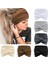 Women's Wide Headband Knotted Non-Slip Headband Soft Turban Headband Hair Accessories Bohemian Solid Color Women Yoga Exercise 6 Pack (Yurt Dışından) 1