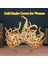 Aukmla Gold Snake Headband Crown Goddess Headdress Red Crystal Festival Costume Headdress Women's Hair Accessories (Yurt Dışından) 2