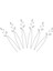 ,, Bridal Hairpin Water, Flower Wedding Hair Accessories Retro Hair Accessories Party Hairpin Suitable For Brides, Bridesmaids, (Yurt Dışından) 1