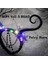 Glowing Fairy Headband Black 。 Headband Forest Antlers Headband LED Horn Costume Headdress Festival Women's Hair Accessories Suitable For Halloween Party (Yurt Dışından) 4