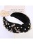 Pcs Women's Headband Knotted Women's Hairband Fun Sports Headband Game Day Non-Slip Wide Headband Fashion Hair Accessories Mother's Day Gift (Yurt Dışından) 4