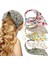 Floral Turban Headband 5 Pieces Hairband Chiffon Boho Headband Women Elastic Headband Women Girls Hair Accessories (Yurt Dışından) 1