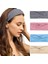 Set Women's Hair Bands Non-Slip Striped Knotted Wide Headband Elastic Elastic Fashion Headband Exercise Yoga Running Headband Women Hair Accessories (Yurt Dışından) 1