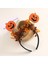 Cute Pumpkin Headband Orange Tassel Hair Accessories Elastic Non-Slip Headband Women Girls Halloween Party Headdress Decoration Supplies (Yurt Dışından) 2