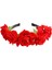 Flower Headband Red Rose Headband (Yurt Dışından) 1