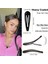 Women And Girls Snap Hair Clips Water Drop Non-Slip Hair Clips Heavy Coated Metal Hair Clip Accessories Mixed Colors 20 Pieces 4.8cm (Yurt Dışından) 3