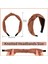 Pcs Women's Headband Knotted Headband Fashion Women's Headband Coffee Series Knotted Wide Headband (Yurt Dışından) 4