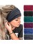 Women's Headband Bohemian Wide Headband Knotted Turban Hair Accessories (Yurt Dışından) 2