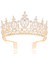 Crystal Crown And Tiara Women Queen Headband Princess Tiara Girls Non-Slip Jewelry Adult Topper With Comb Bridal Wedding Party Hair Accessories (Yurt Dışından) 1