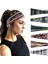Women's Headband Non-Slip Wide Hairband Knotted Turban Elastic Fashion Headband Sweatproof Elastic Headband Fashion Wrap Headband Girls Hair Accessories 6-Pack (Yurt Dışından) 1