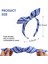 Women's Knotted Bow Headband Wizard Costume Striped Tiara Halloween Party Travel Witch Cosplay Hair Accessories (Yurt Dışından) 3