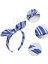 Women's Knotted Bow Headband Wizard Costume Striped Tiara Halloween Party Travel Witch Cosplay Hair Accessories (Yurt Dışından) 4