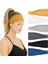 Women's Elastic Headband Lady Hair Non-Slip Wide Thick Headband Fashion Soft Fabric Women's Headband Short Hair Accessories 6 Pack (Yurt Dışından) 1