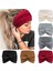 Women's Wide Headband Knotted Non-Slip Headband Soft Turban Headband Hair Accessories Bohemian Solid Color Women Yoga Exercise 6 Pack (Yurt Dışından) 1